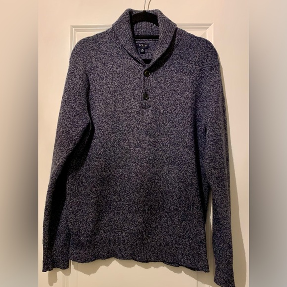 J. Crew Other - LN J CREW MENS SHAWL COLLAR SWEATER. WOOL BLEND- PERFECT CLASSIC PULLOVER